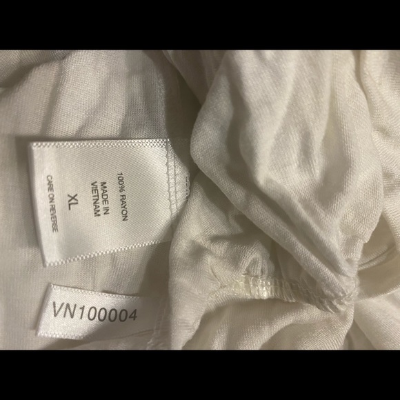 New York & Company - One Shoulder White Top - Picture 7 of 10